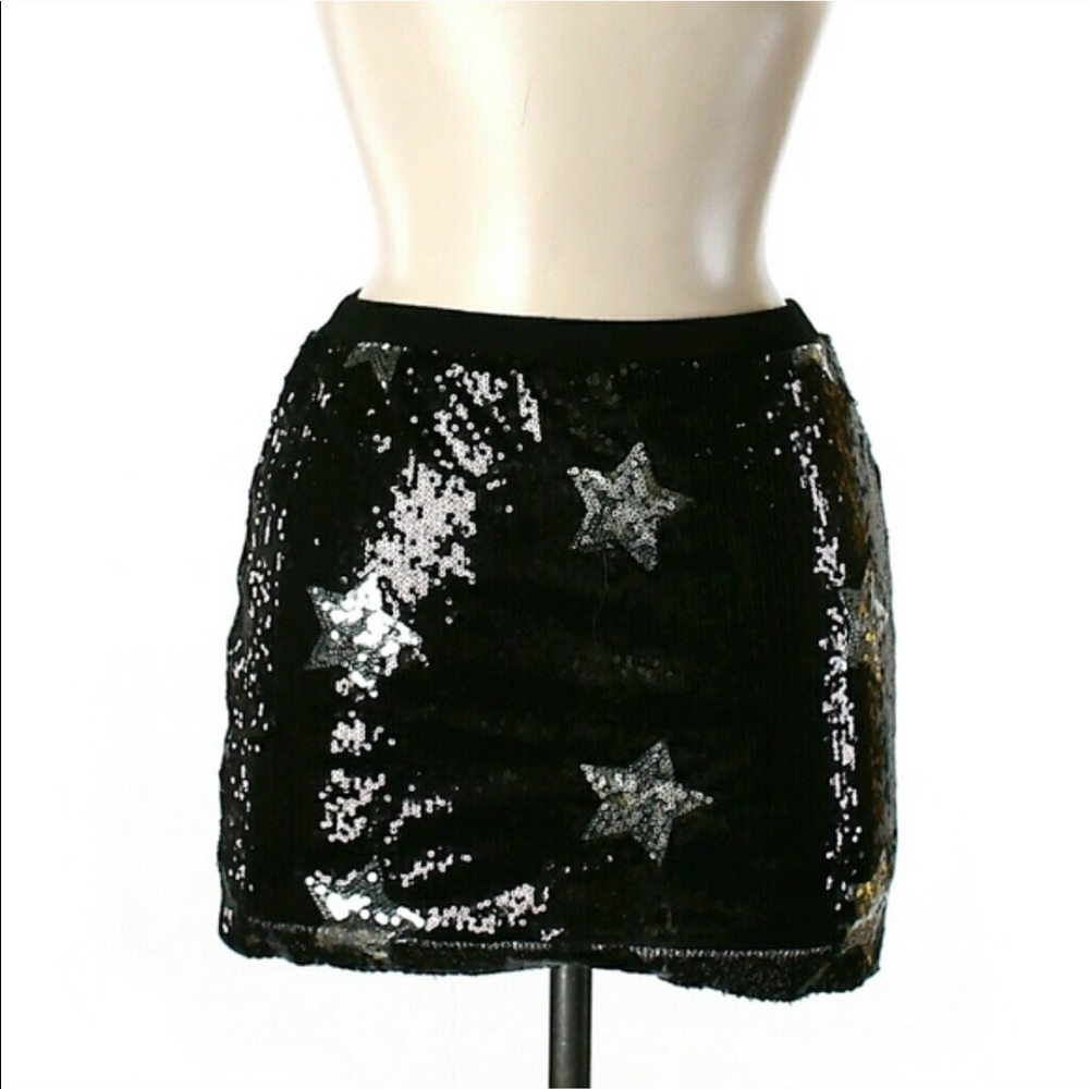 LF sequins star skirt